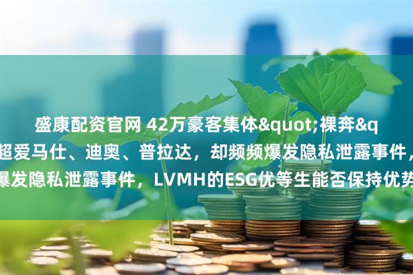 盛康配资官网 42万豪客集体"裸奔"!客户关系得分远超爱马仕、迪奥、普拉达,却频频爆发隐私泄露事件,LVMH的ESG优等生能否保持优势?|原创