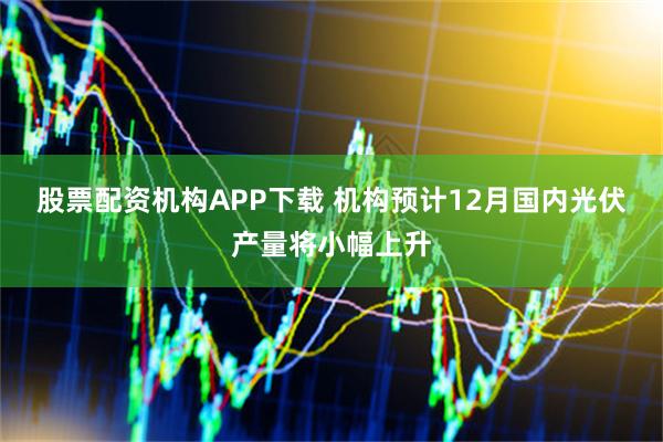 股票配资机构APP下载 机构预计12月国内光伏产量将小幅上升